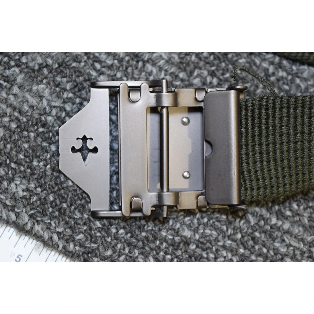 Boy Scout Official Green Official Uniform Belt + Buckle S/M 32